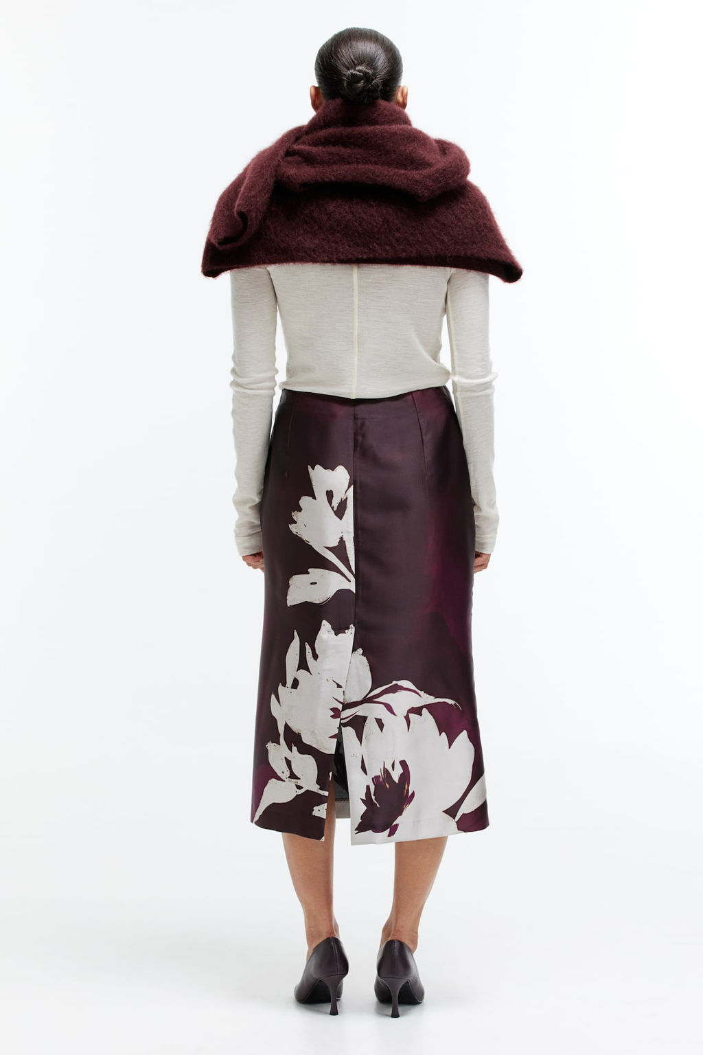 Falda de tubo con motivo estampado - H&m фото 3