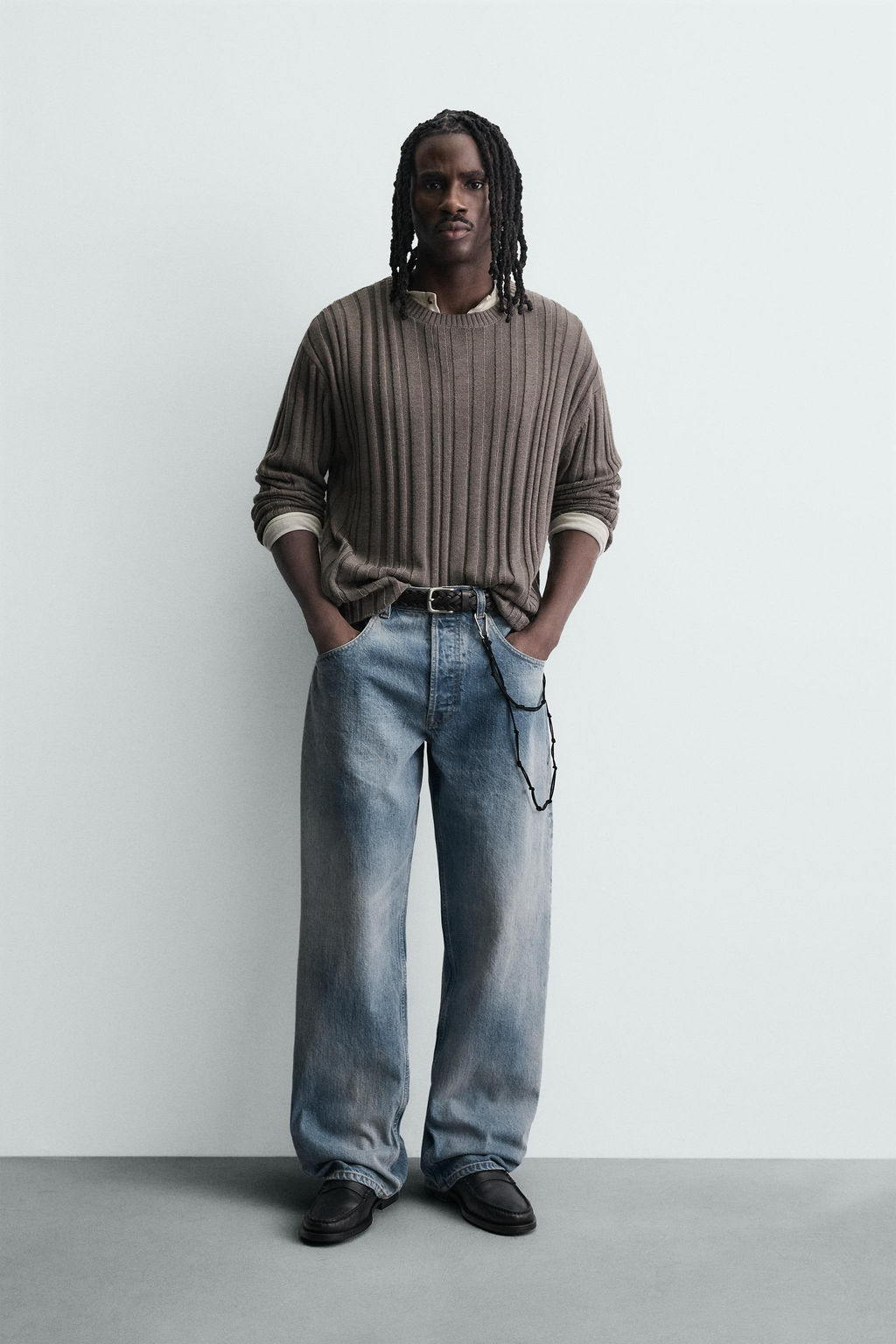 BAGGY FIT JEANS - Zara фото 11