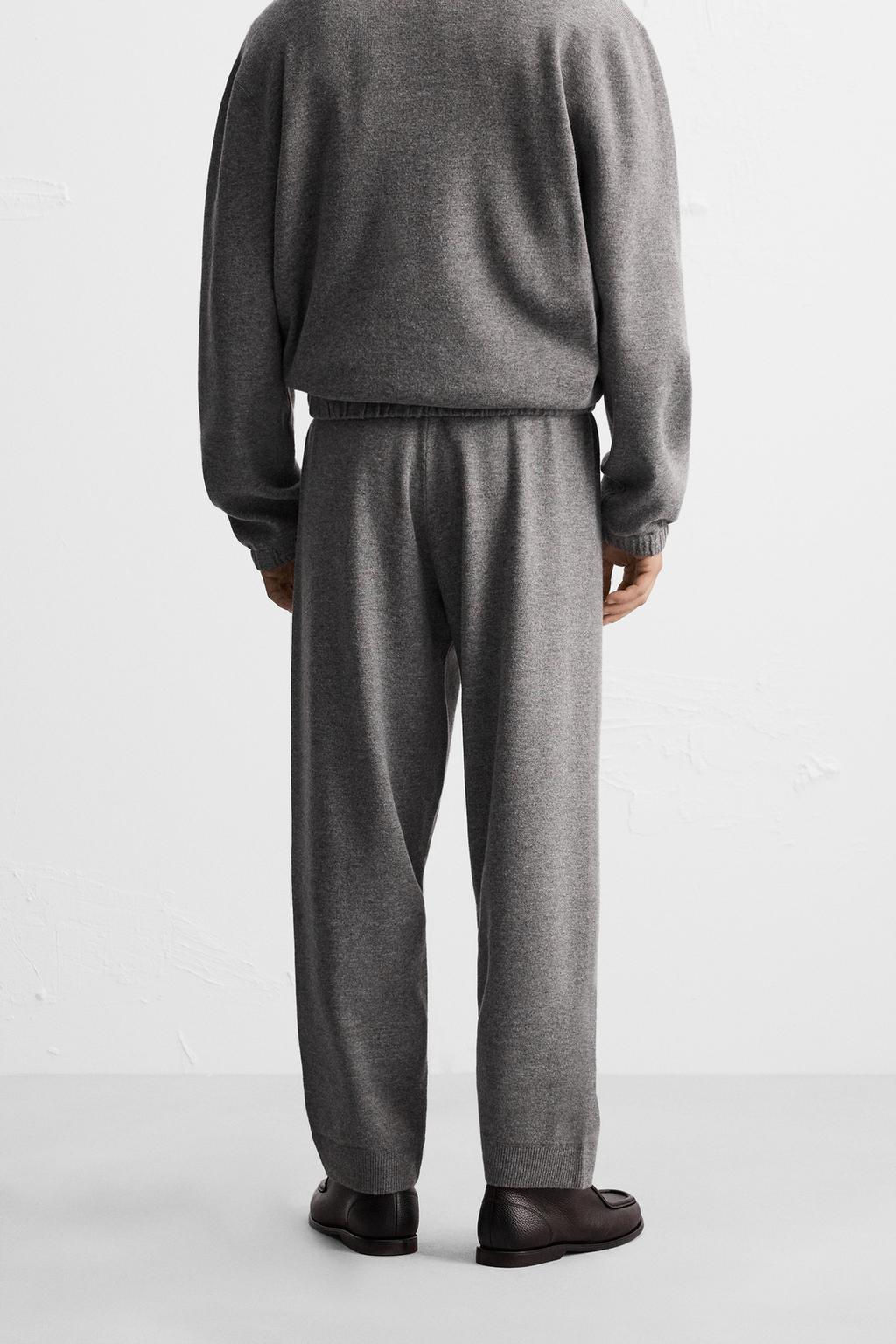 STITCH JOGGER TROUSERS - Zara фото 3