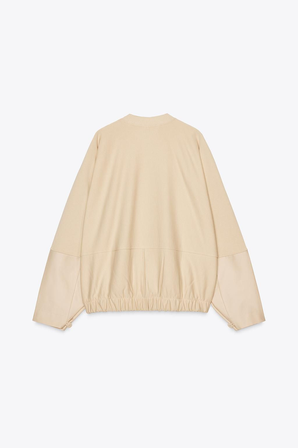 CONTRAST SWEATSHIRT - Zara фото 6