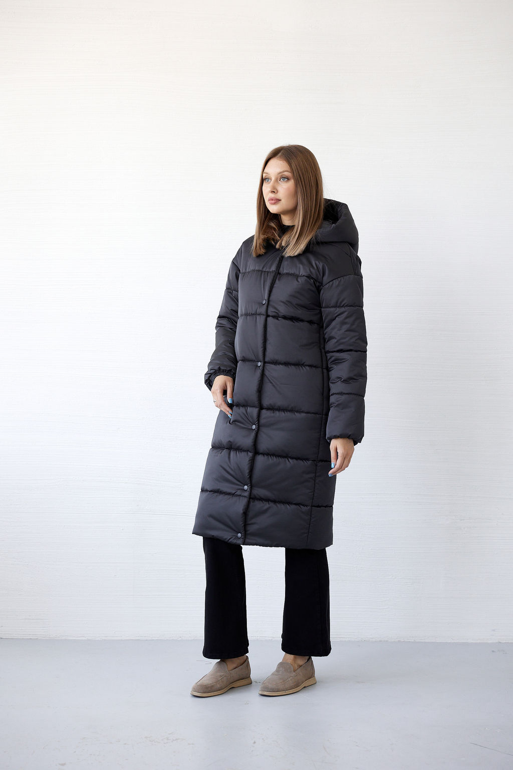Куртка женская зимняя 25610 (графит) - Kankan фото 2