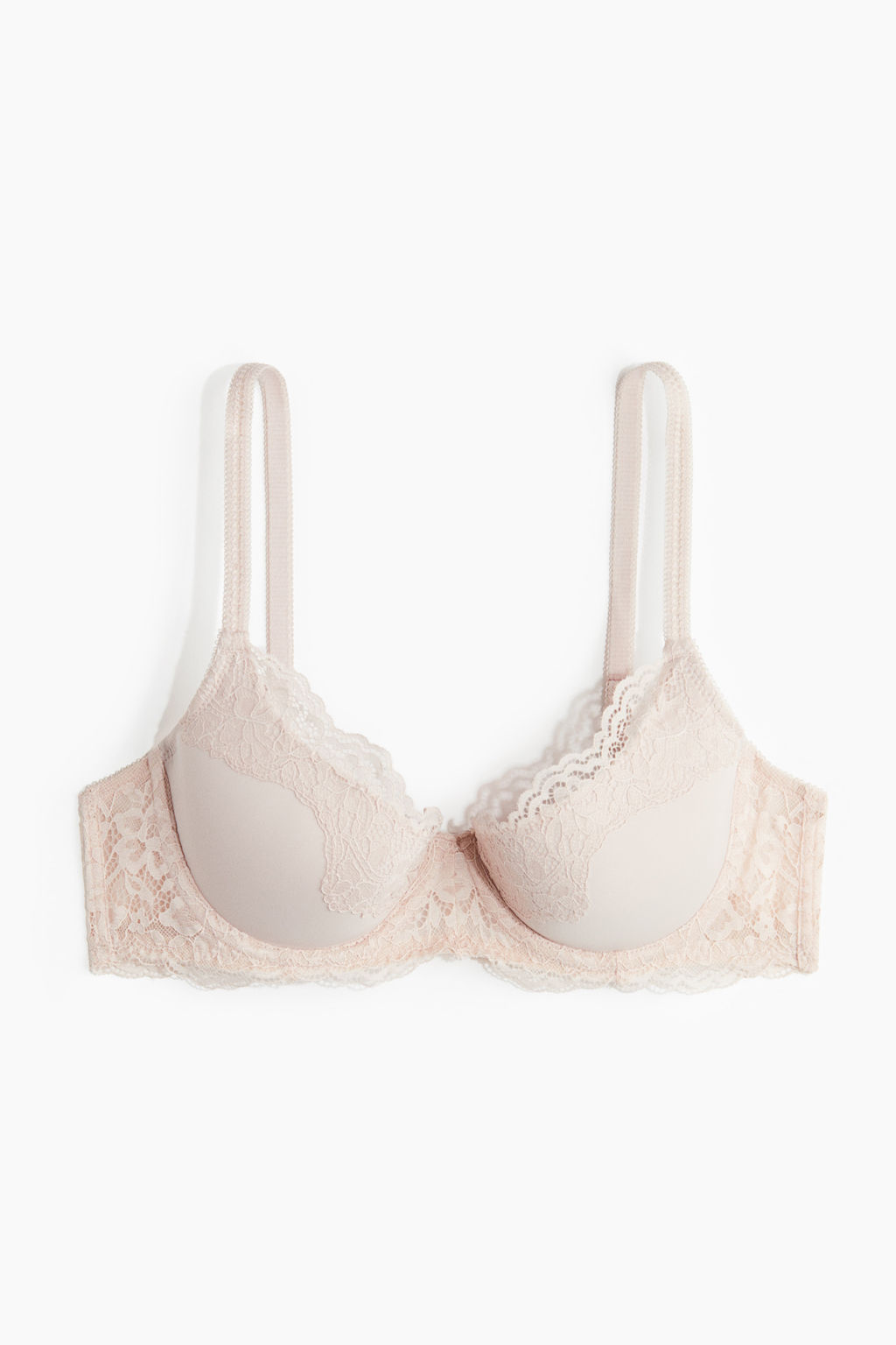 Sujetador acolchado de microfibra y encaje - H&m фото 2