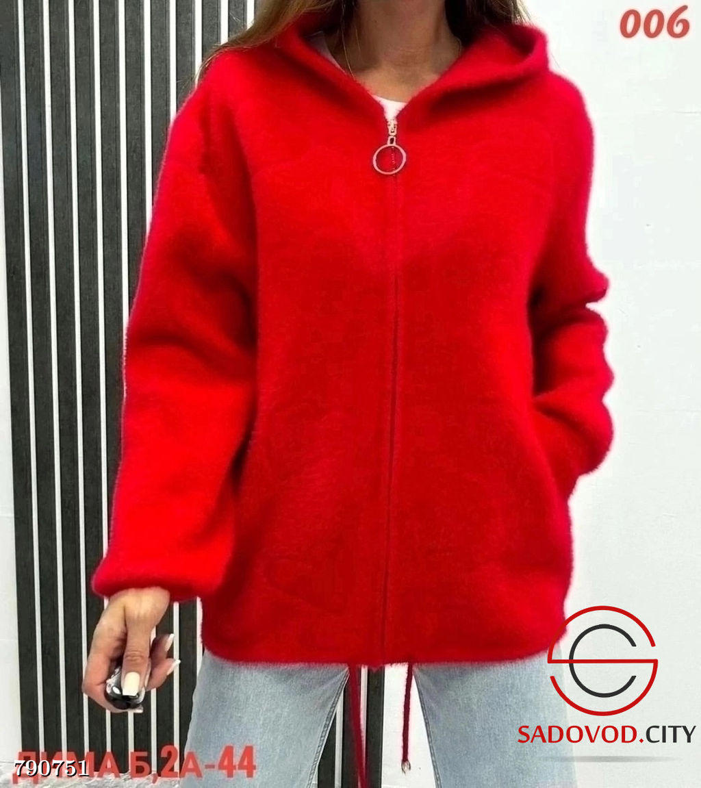 Женский однотонный кардиган - Bruno фото 3