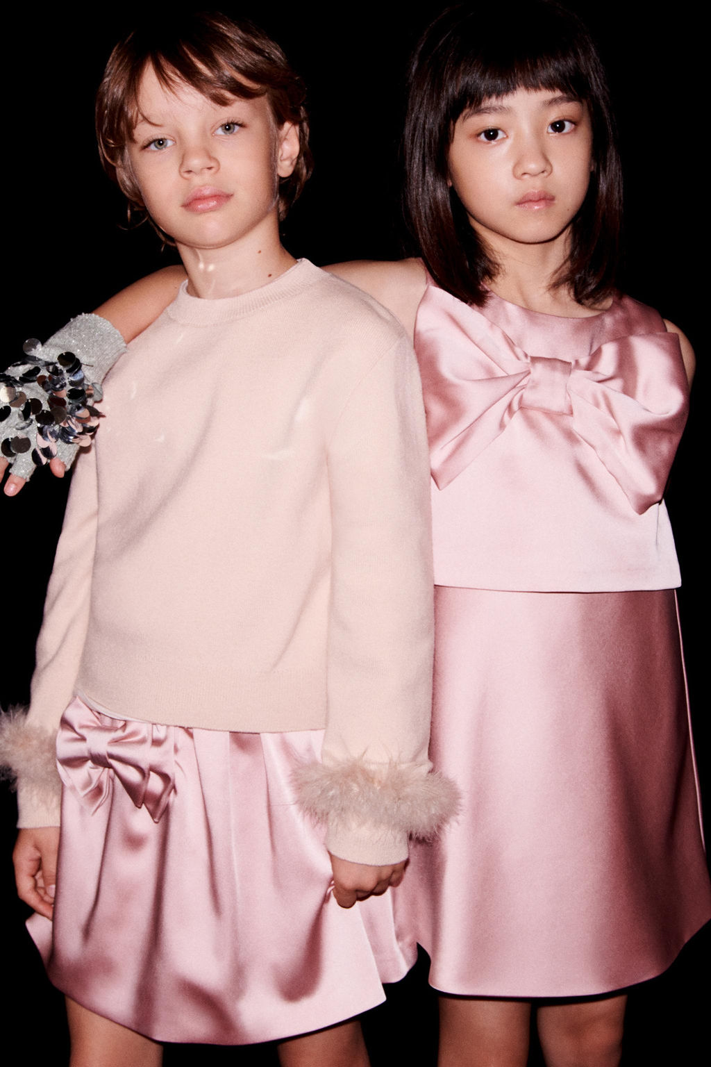 SATIN BERMUDA SKORT WITH BOW - Zara фото 5