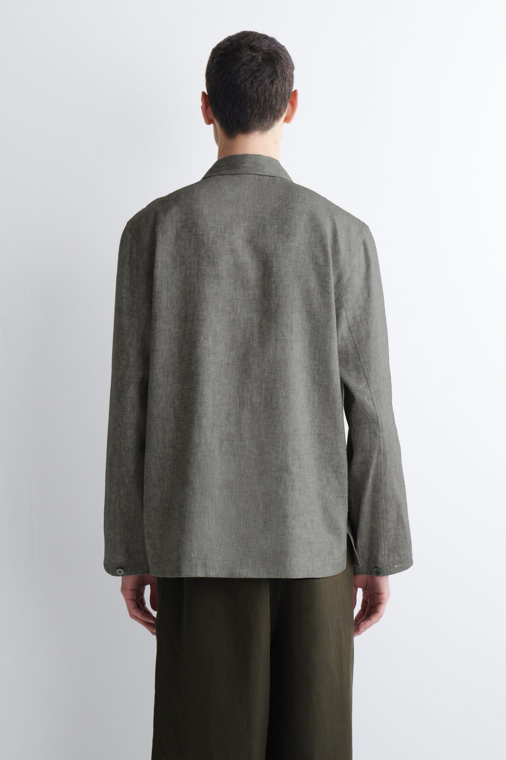 CAMISA DE LINO RELAXED FIT - H&m фото 10