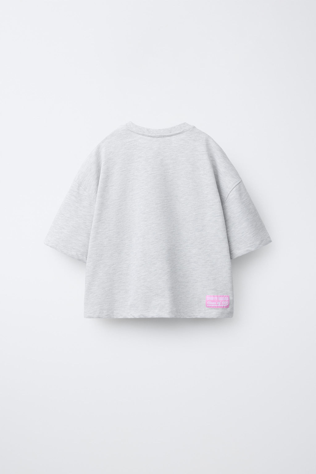 CAMISETA VARSITY TEXTO / Gris vigor? - Zara фото 4