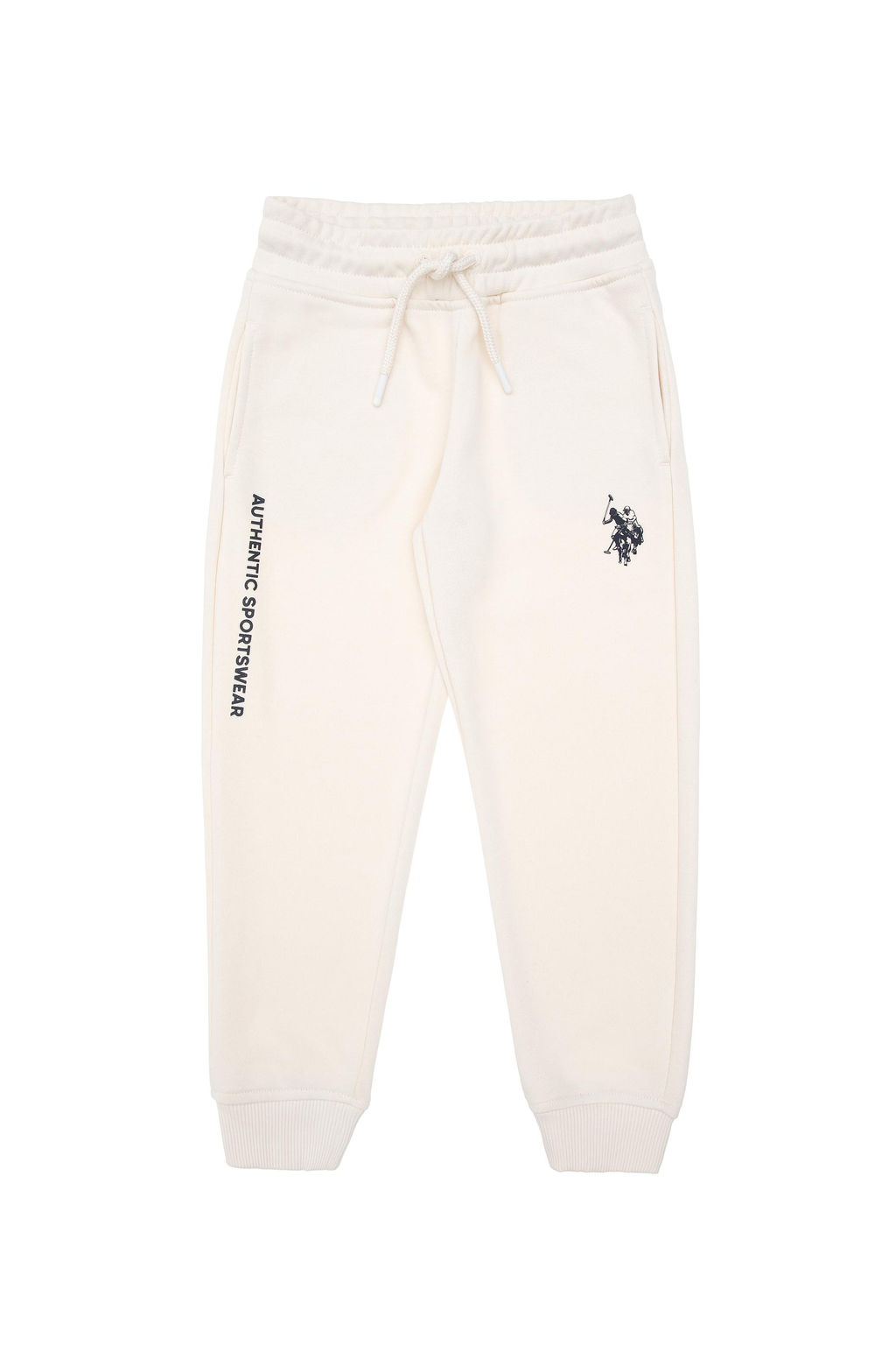 Кремовые спортивные штаны для мальчиков Неожиданная скидка в корзине - U.s. polo assn фото 3
