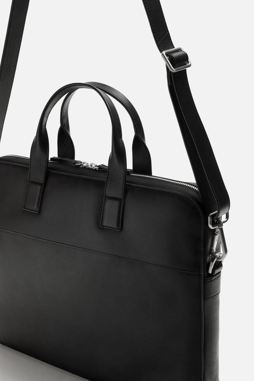 LEATHER BAG - Zara фото 3