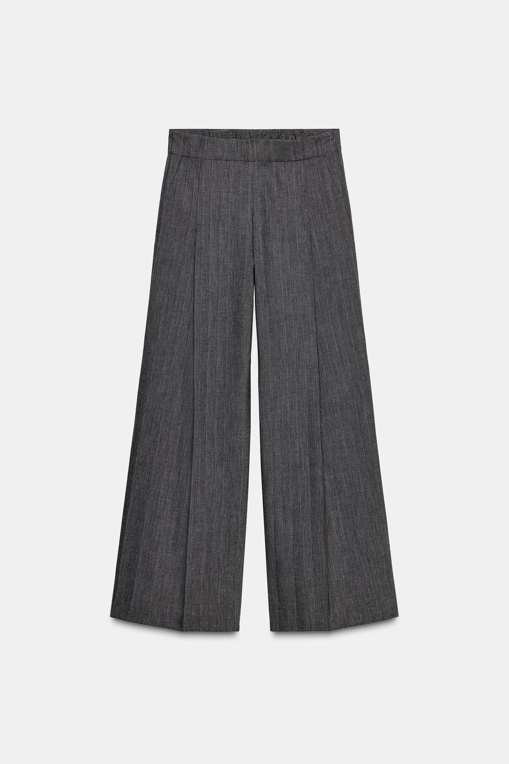 ZW COLLECTION WIDE-LEG WOOL TROUSERS - Zara фото 3