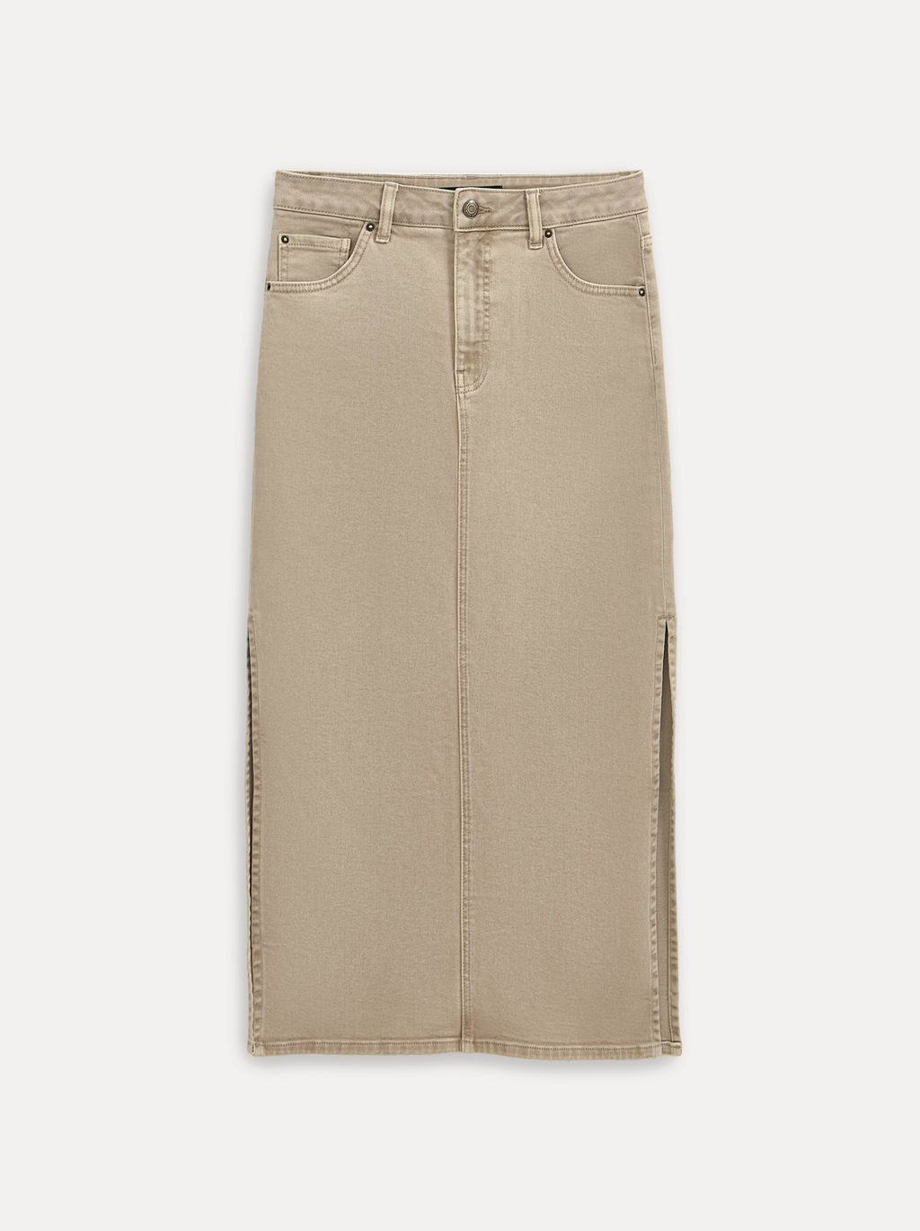 CONTE CON-946 Юбка джинсовая женская peanut  фото 9