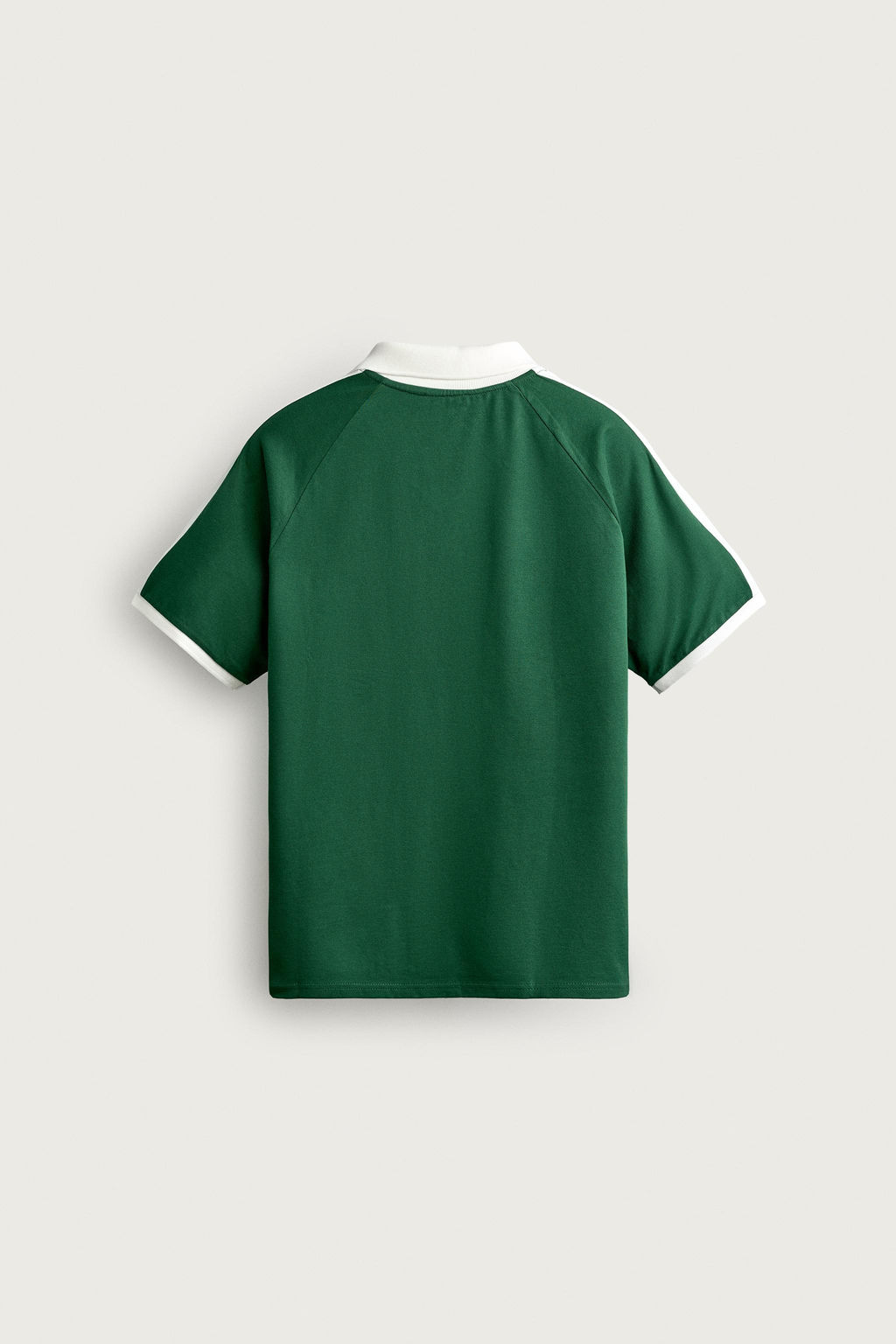 POLO CONTRASTE F?TBOL RETRO / Verde - Zara фото 8