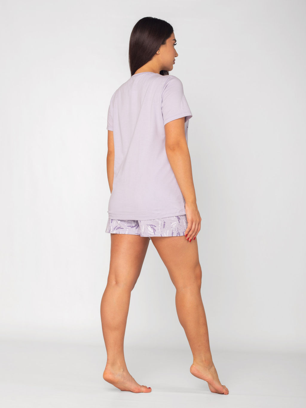 Костюм женский кулирка с шортами ЛАВАНДА - Domtrik Домашний трикотаж фото 7