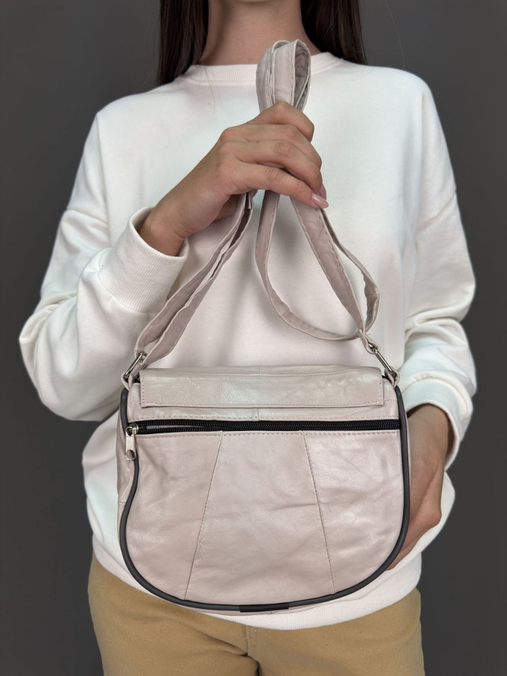 Сумка женская из телячьей кожи