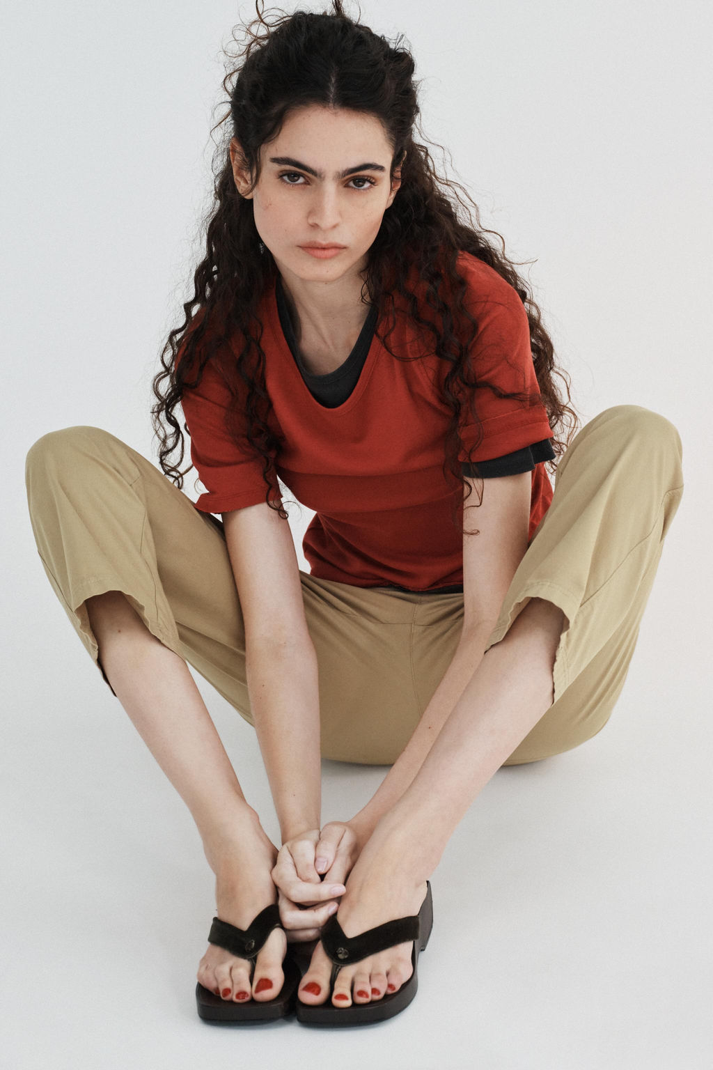 MINI FLARE TROUSERS WITH POCKETS - Zara фото 5