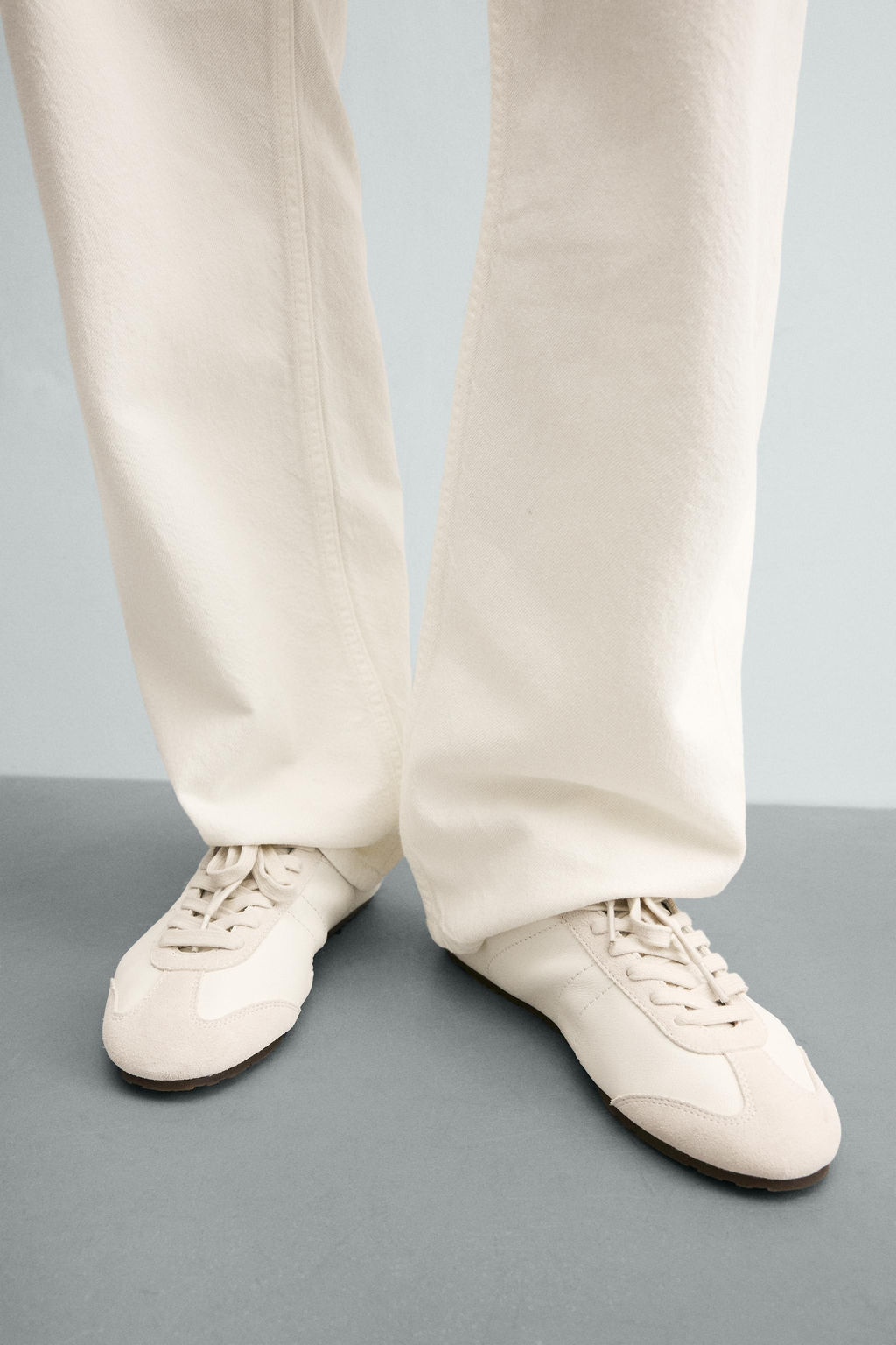ZAPATILLA PIEL / Blanco - Zara фото 3