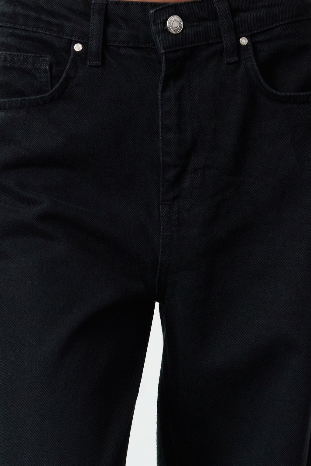 TRENDYOLMILLA Mavi Yuksek Bel Barrel Baggy Jeans TWOAW25JE00130  фото 3