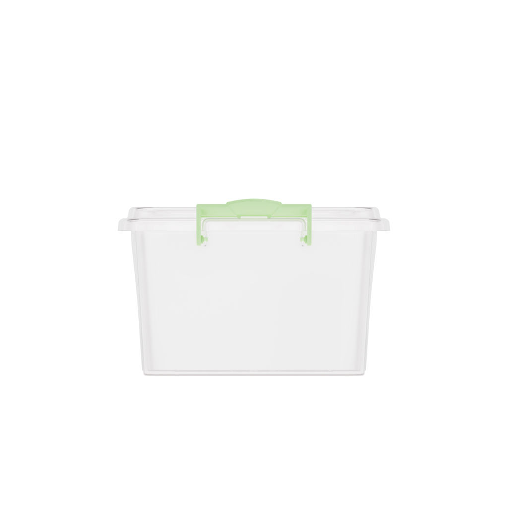Контейнер для хранения п/эт. 7,5л прямоугольный (с ручками)