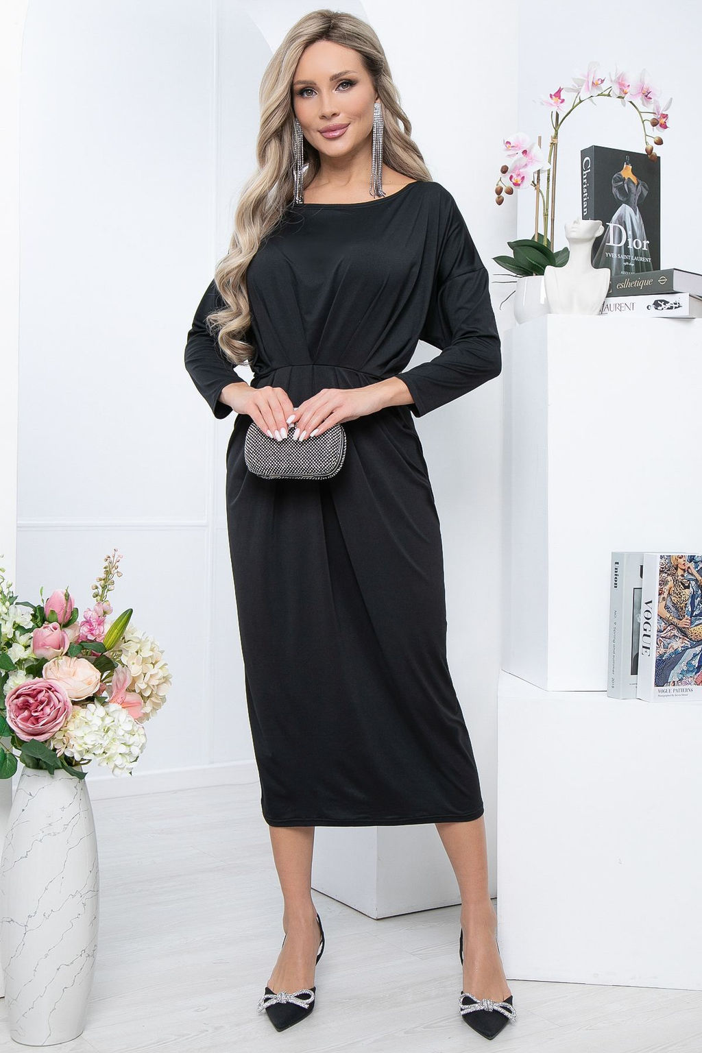 Платье Персефона (блэк) П7890 - Lt collection фото 8