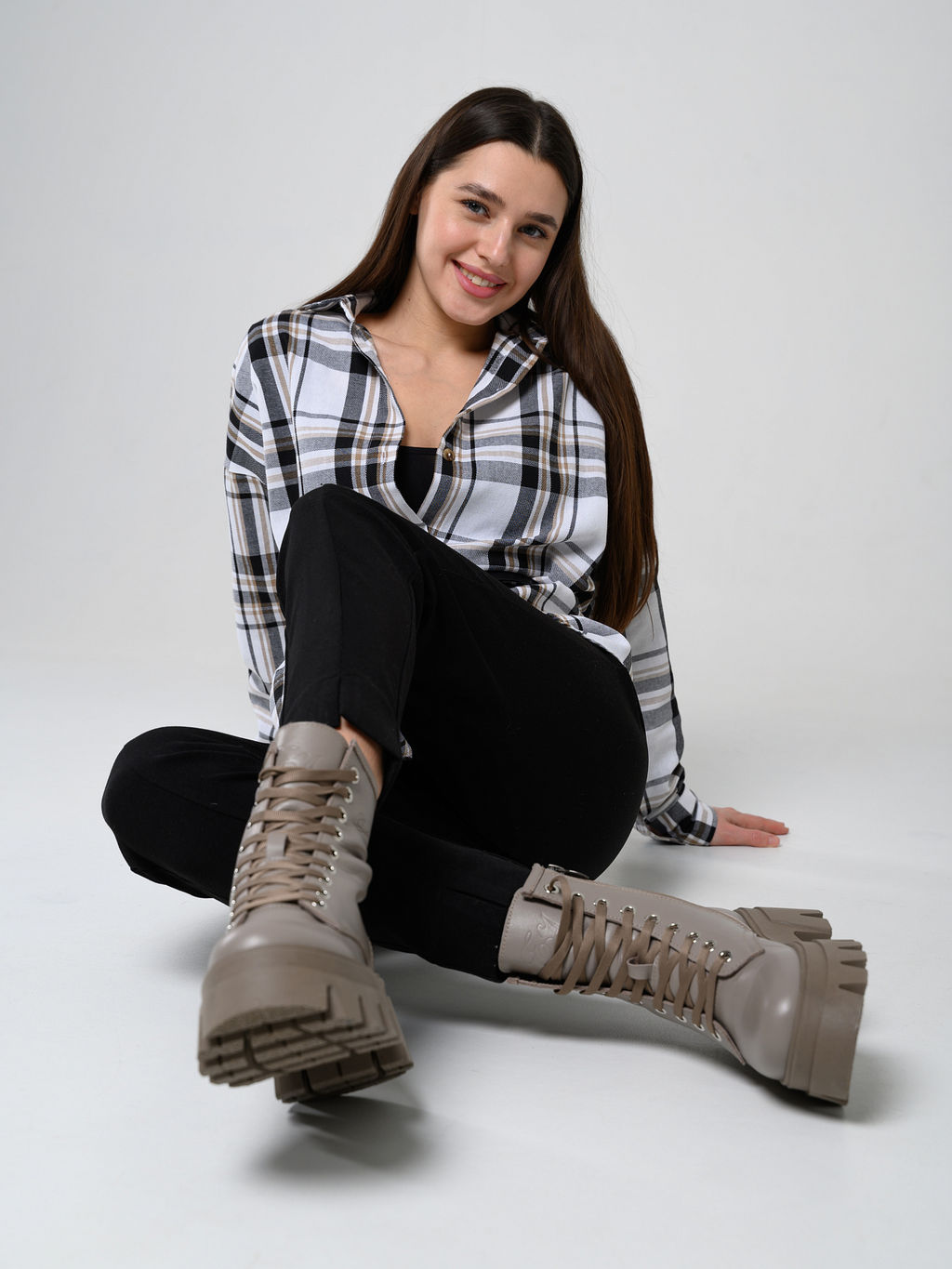 Ботинки 329.зиплайнka.Марокко/байка