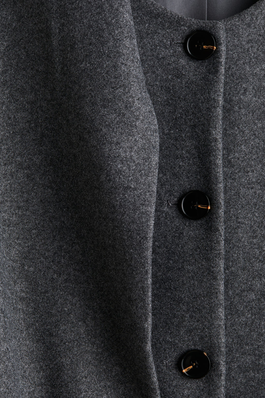 Abrigo con cuello tipo bufanda - H&m фото 7