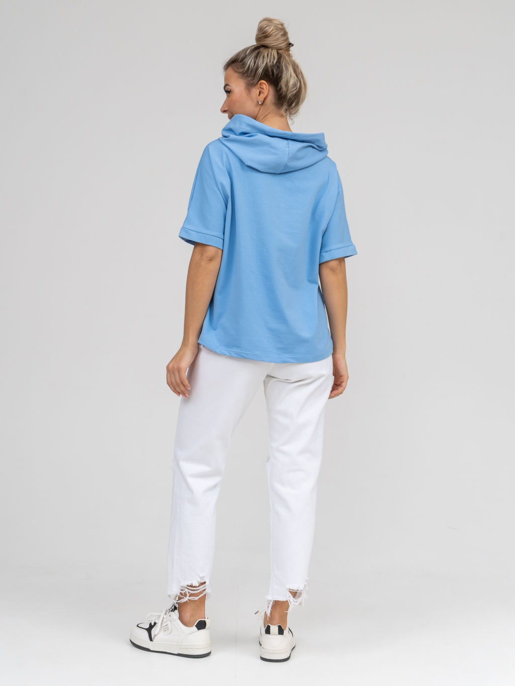 940 Футболка "Голубой"