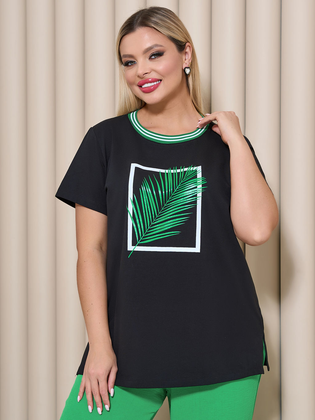 Футболка 95% хлопок, 5% эластан - Dora фото 4