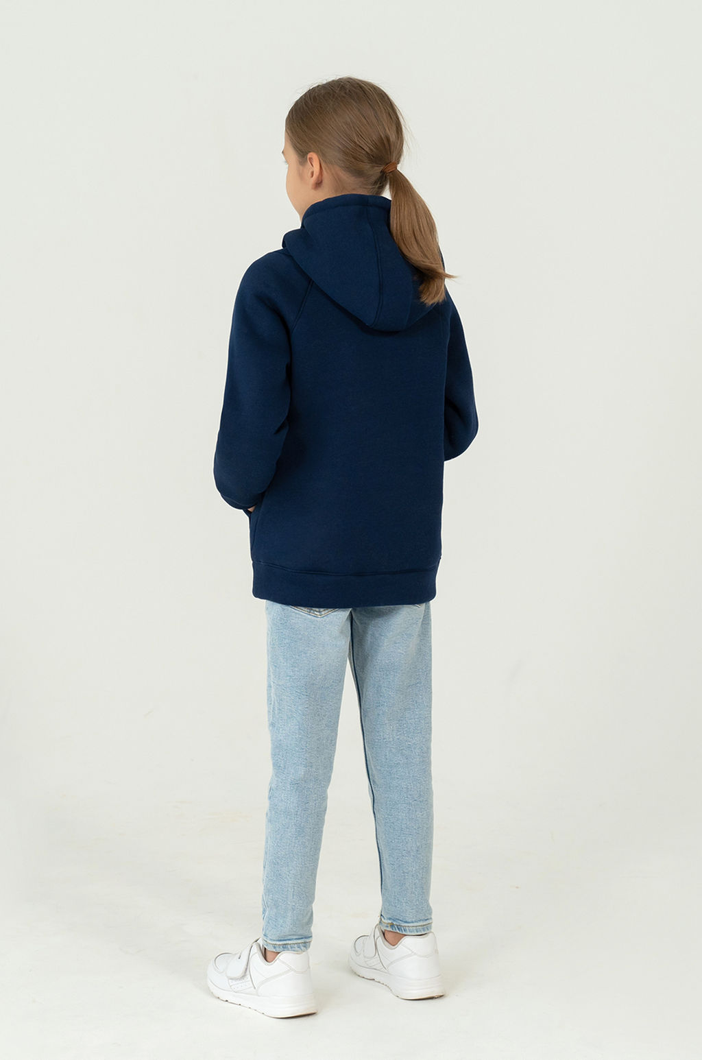 Толстовка детская темносиняя
