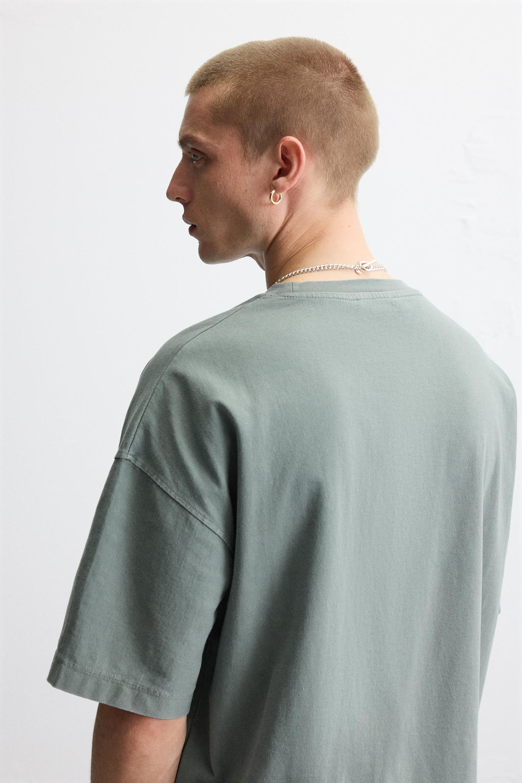 LIGHTWEIGHT WASHED BOXY FIT T-SHIRT - Zara фото 6