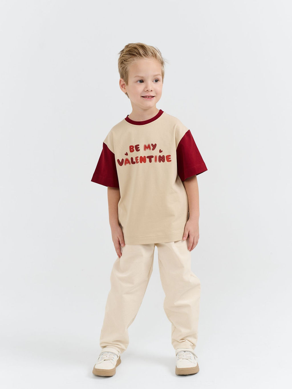 Брюки вельветовые Крем-брюле - Bungly фото 3