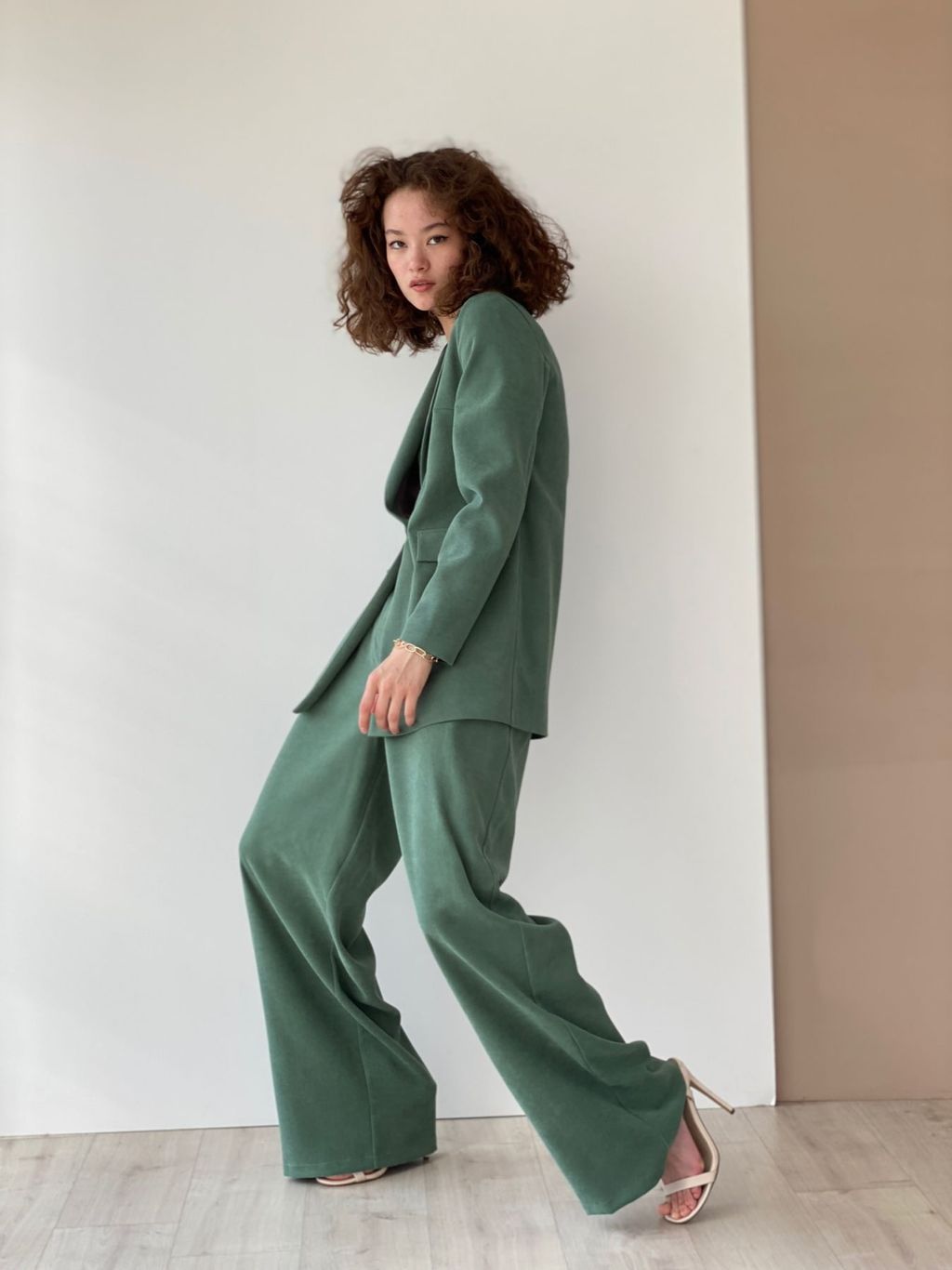 Жакет удлинённый с английским воротником - Martichelli фото 54