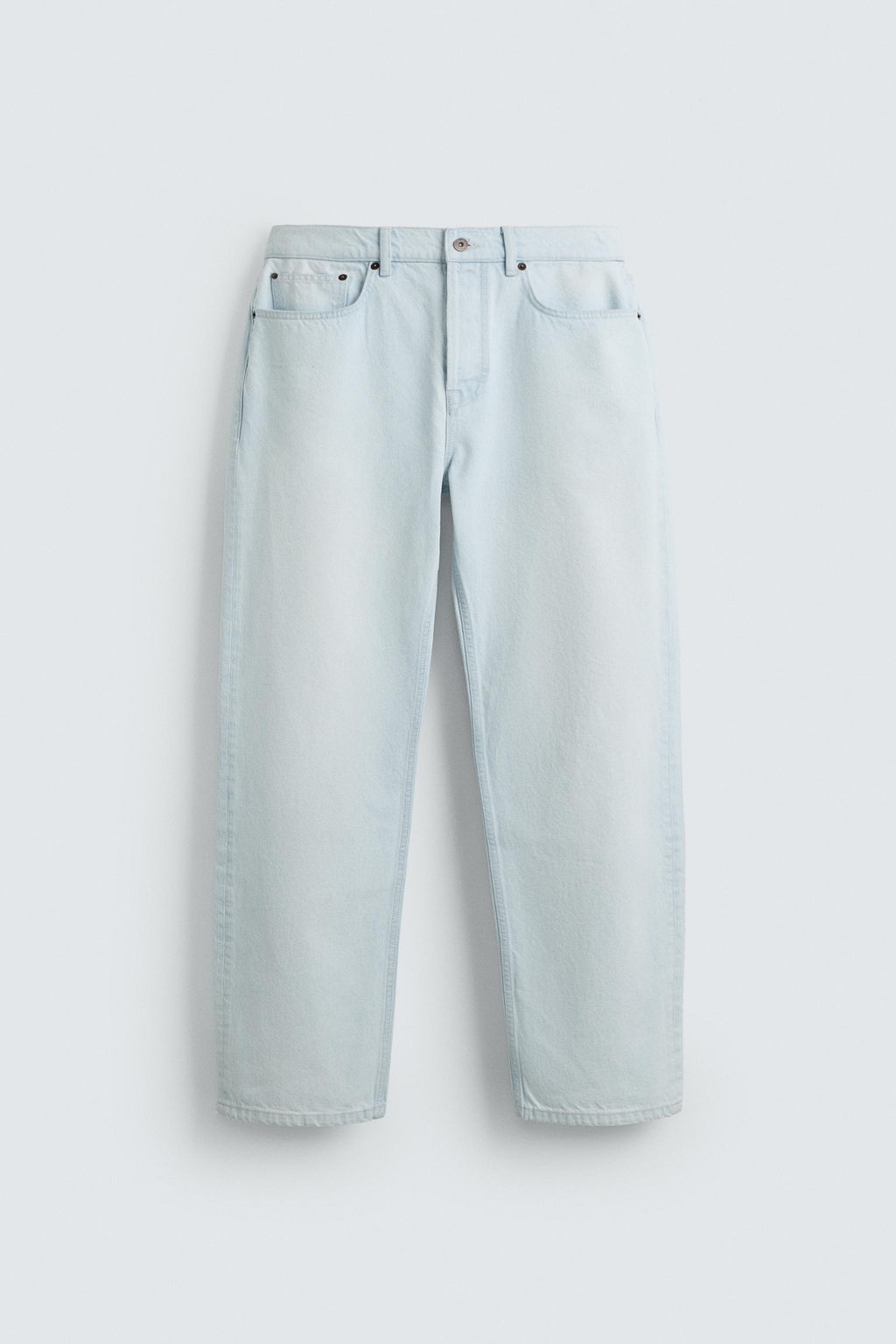 STRAIGHT-LEG JEANS - Zara фото 6