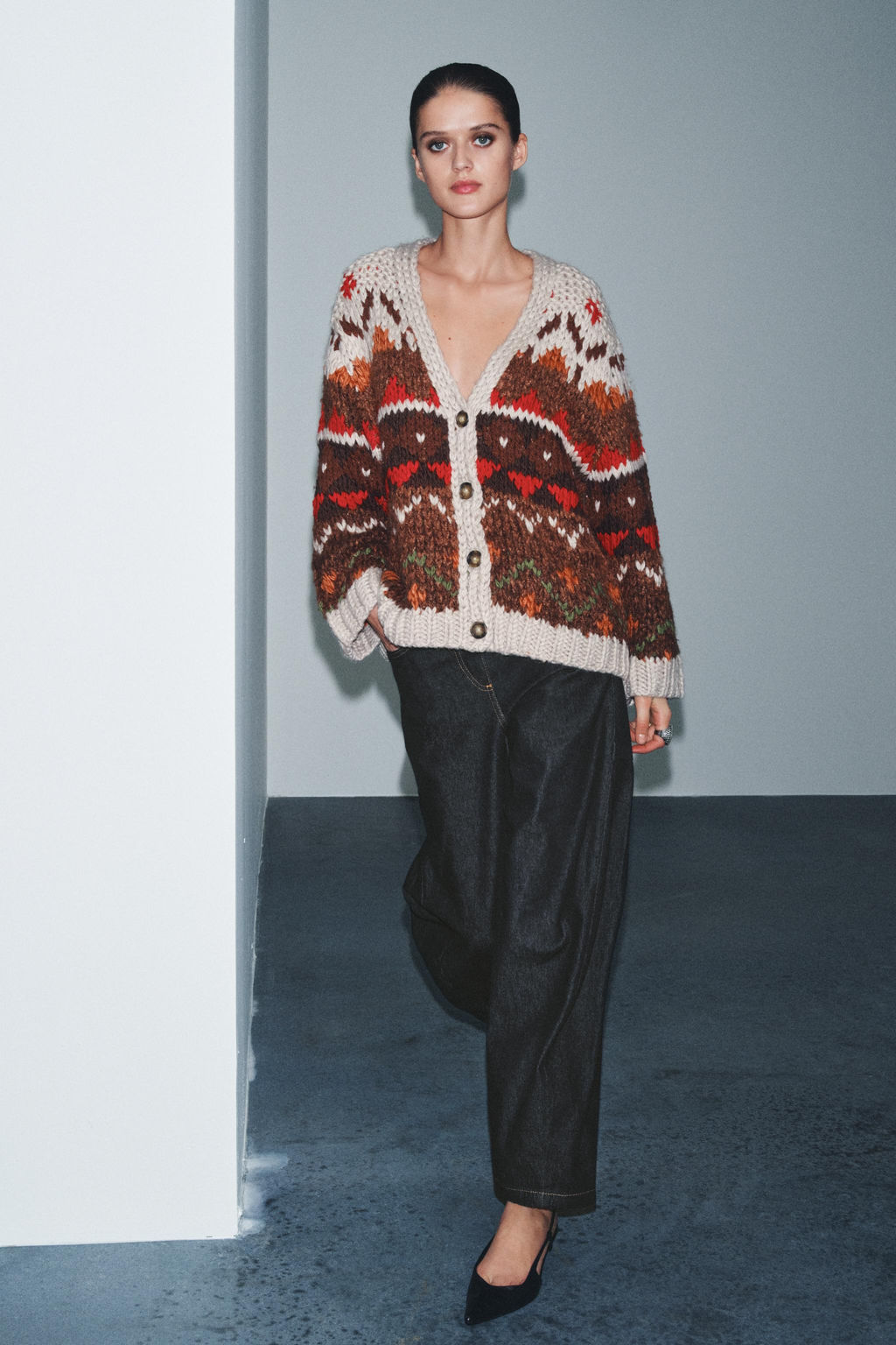 JACQUARD CARDIGAN - Zara фото 7