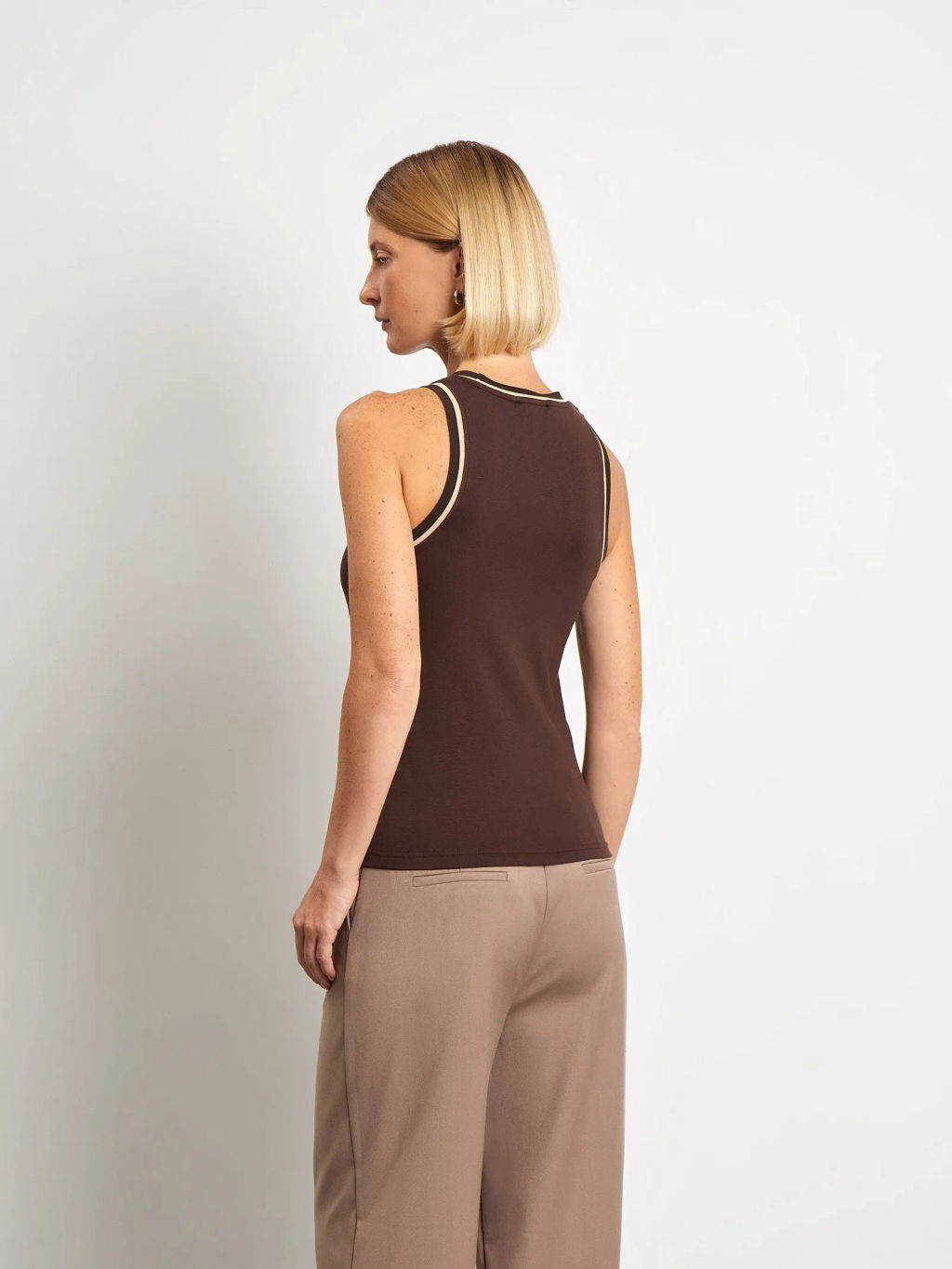 EMKA // Трикотажный топ  фото 4