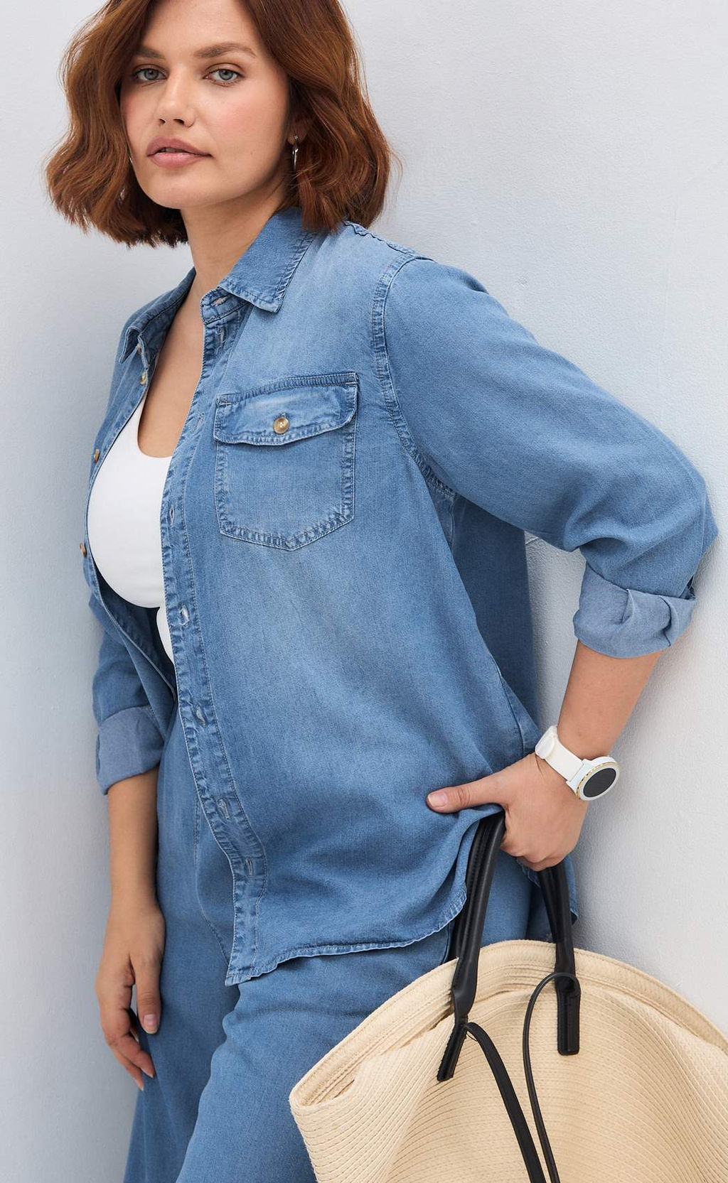 Рубашка Primm P512-1117 синий хлопок