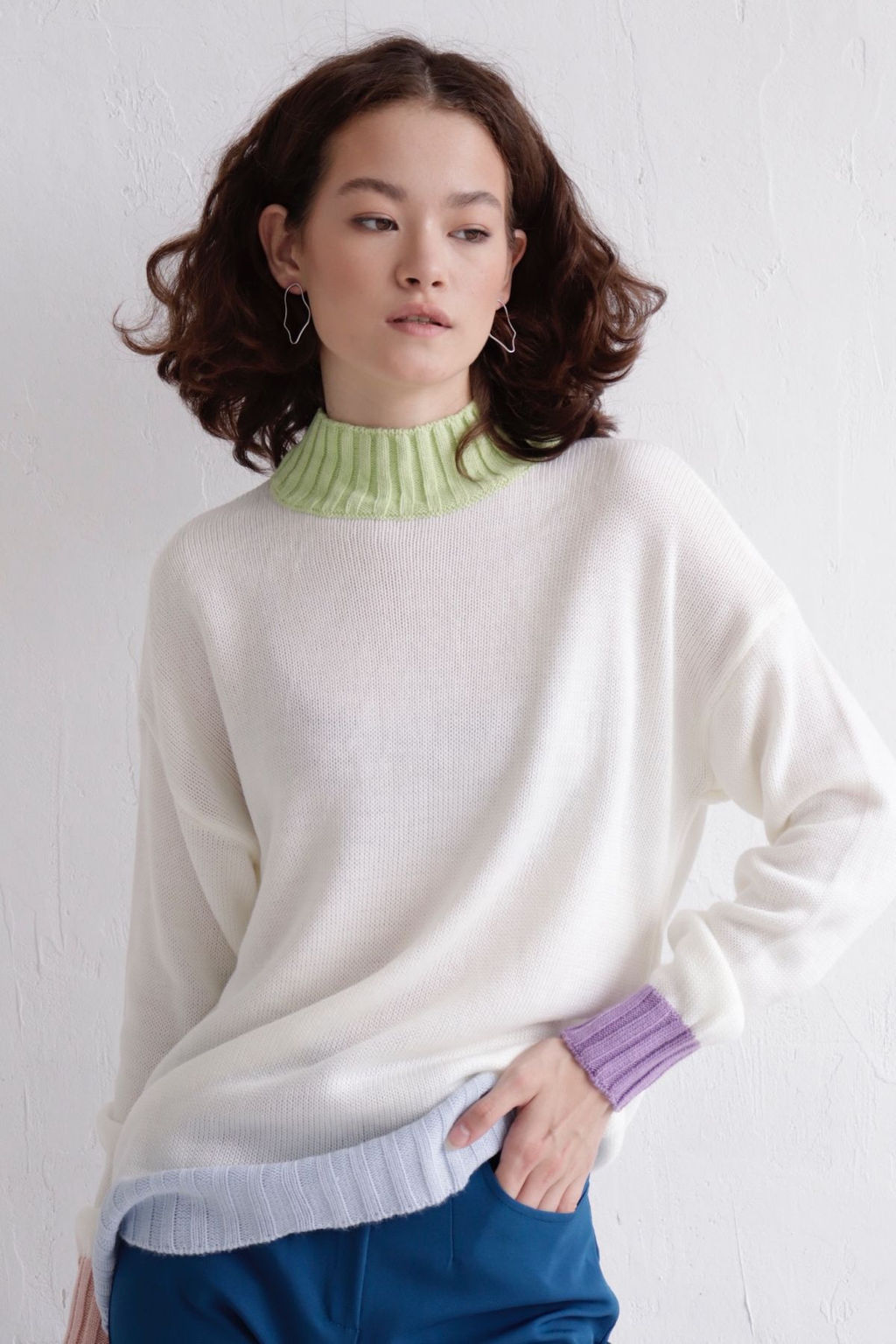 10099 Свитер белый - Martichelli фото 15