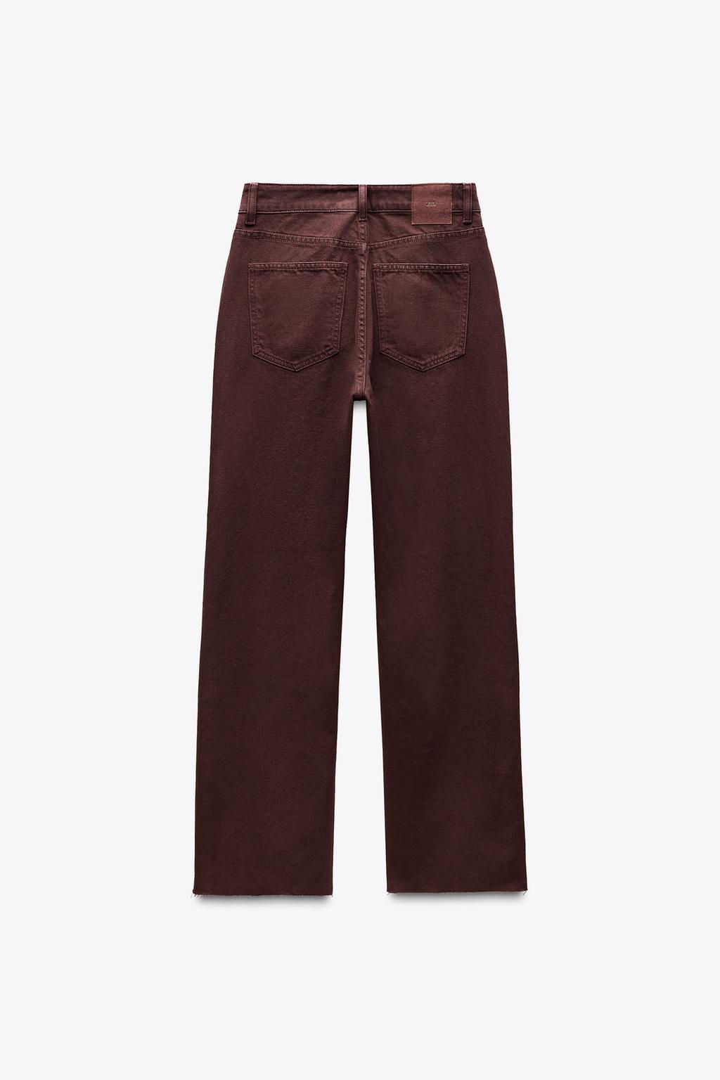 Z1975 STRAIGHT-LEG HIGH-WAIST JEANS - Zara фото 30