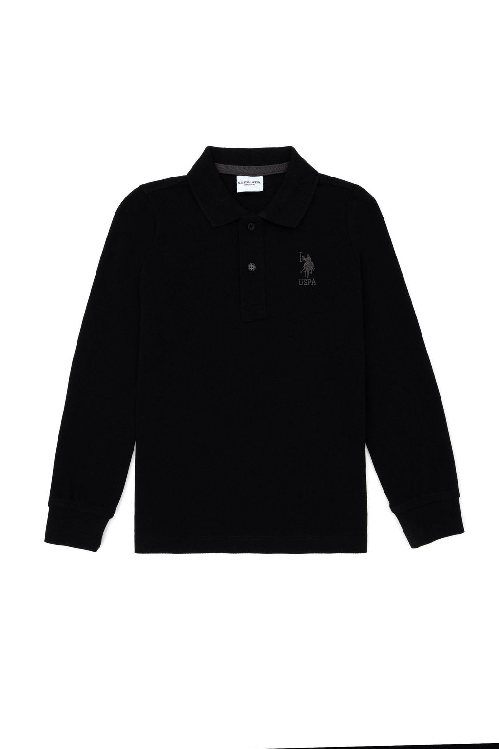 Черная базовая толстовка для мальчиков - U.s. polo assn фото 2