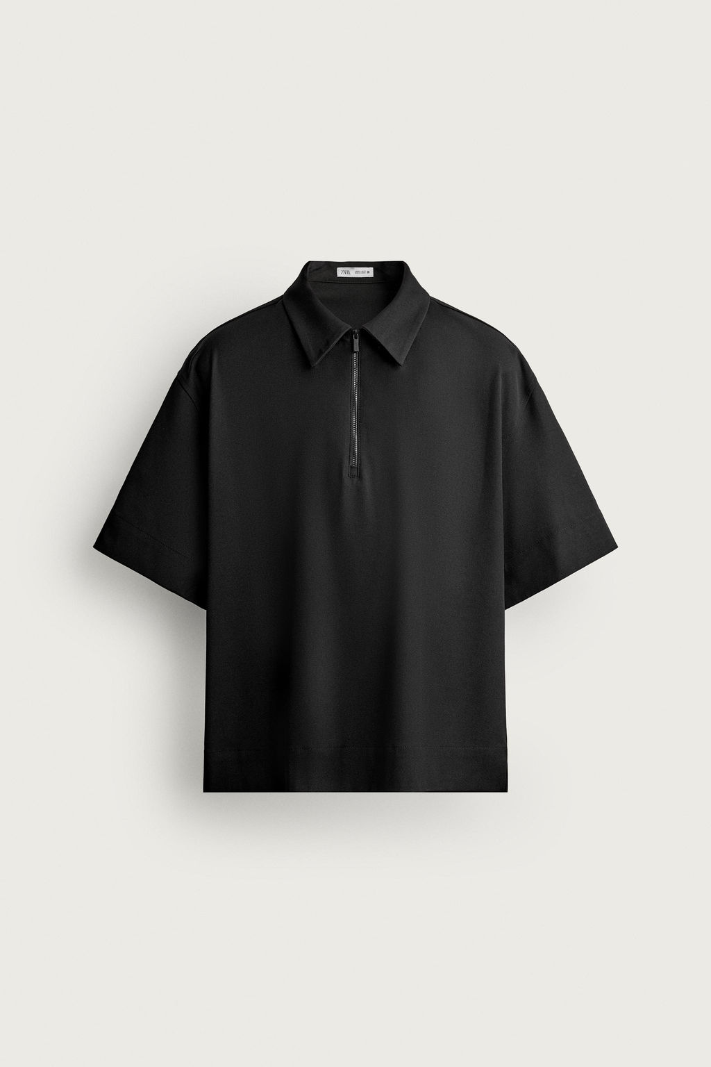 POLO T?CNICO CREMALLERA / Negro - Zara фото 10