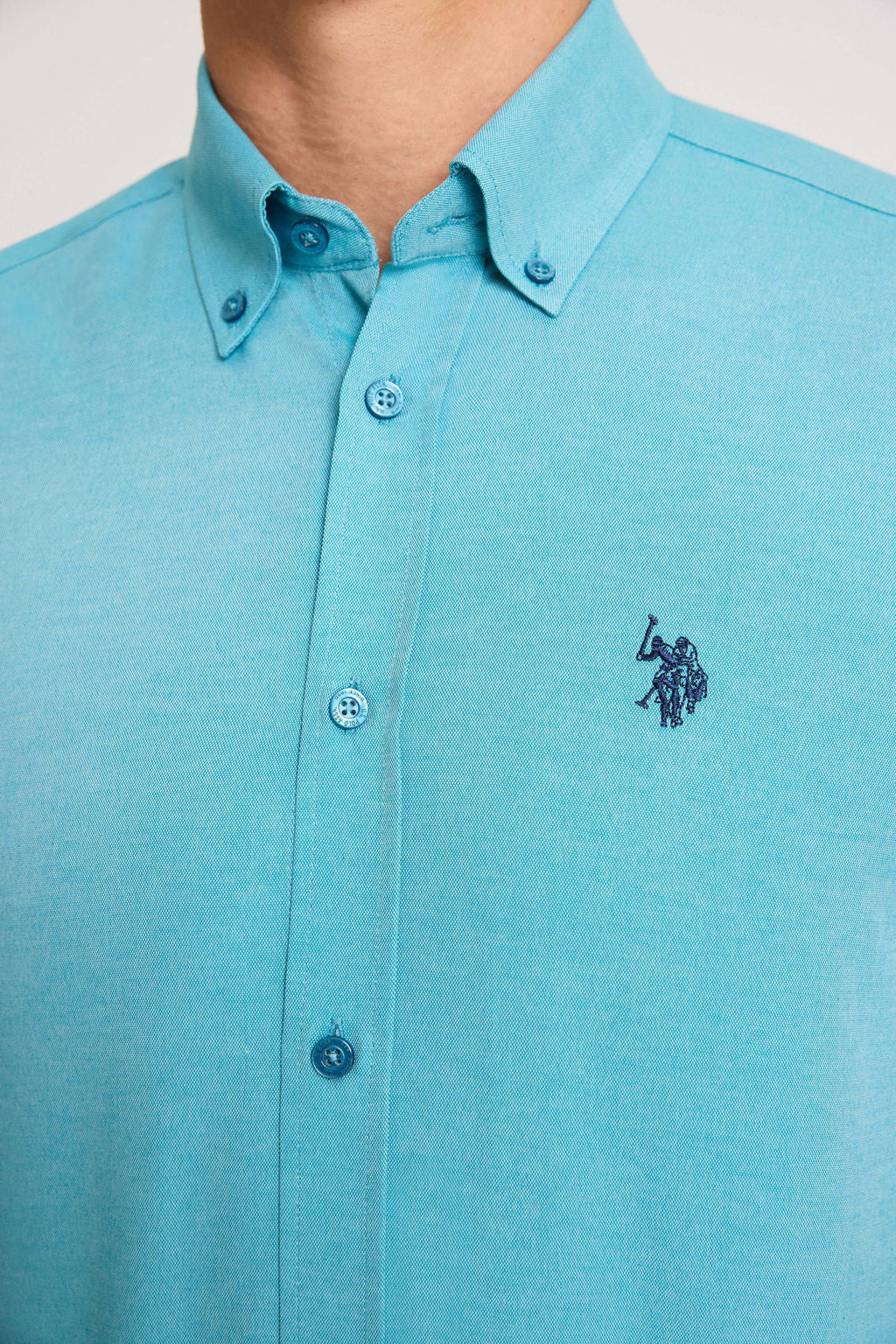 Erkek Petrol Uzun Kollu Basic G_mlek - U.s. polo assn фото 6