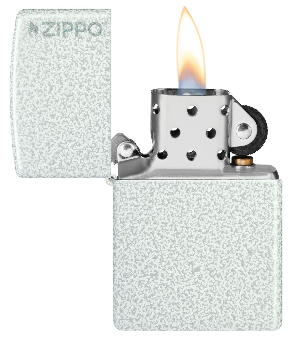 Зажигалка ZIPPO Логотип ледяная | Glacier 46020ZL  фото 3