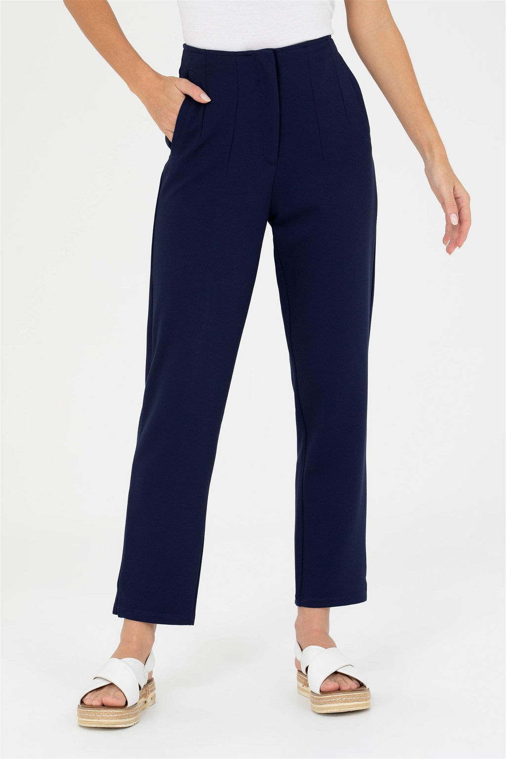 Женские темно-синие трикотажные брюки Неожиданная скидка в корзине - U.s. polo assn фото 2