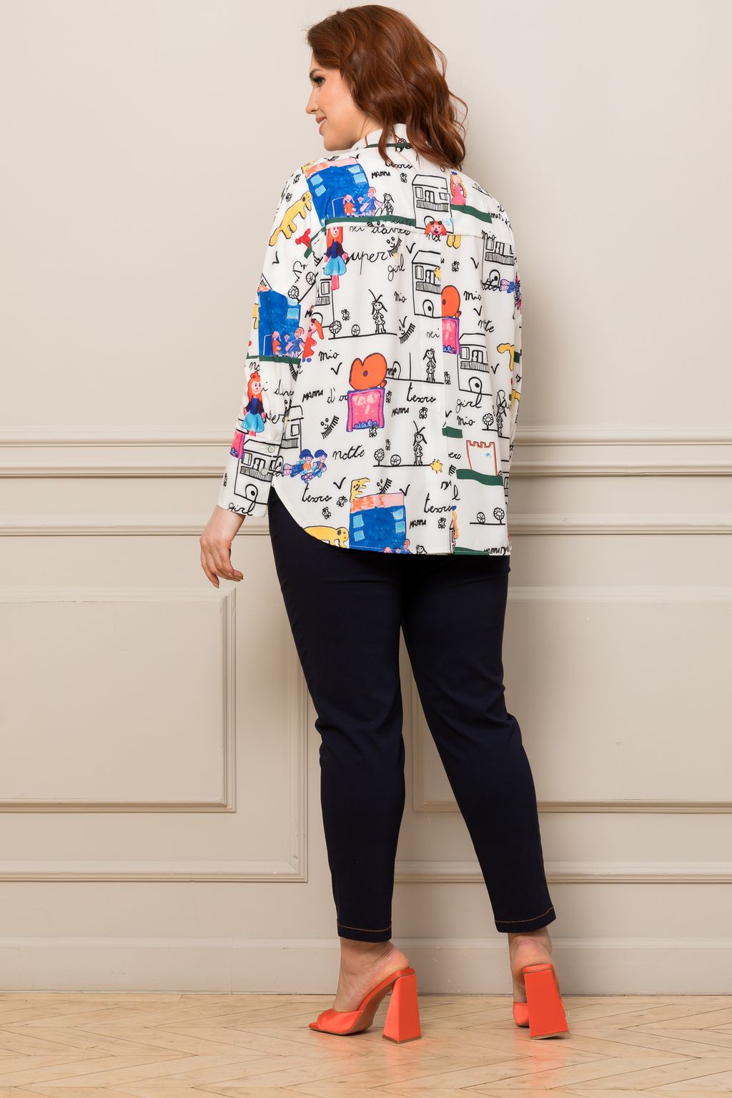 5932 Блуза - Prima linea фото 16