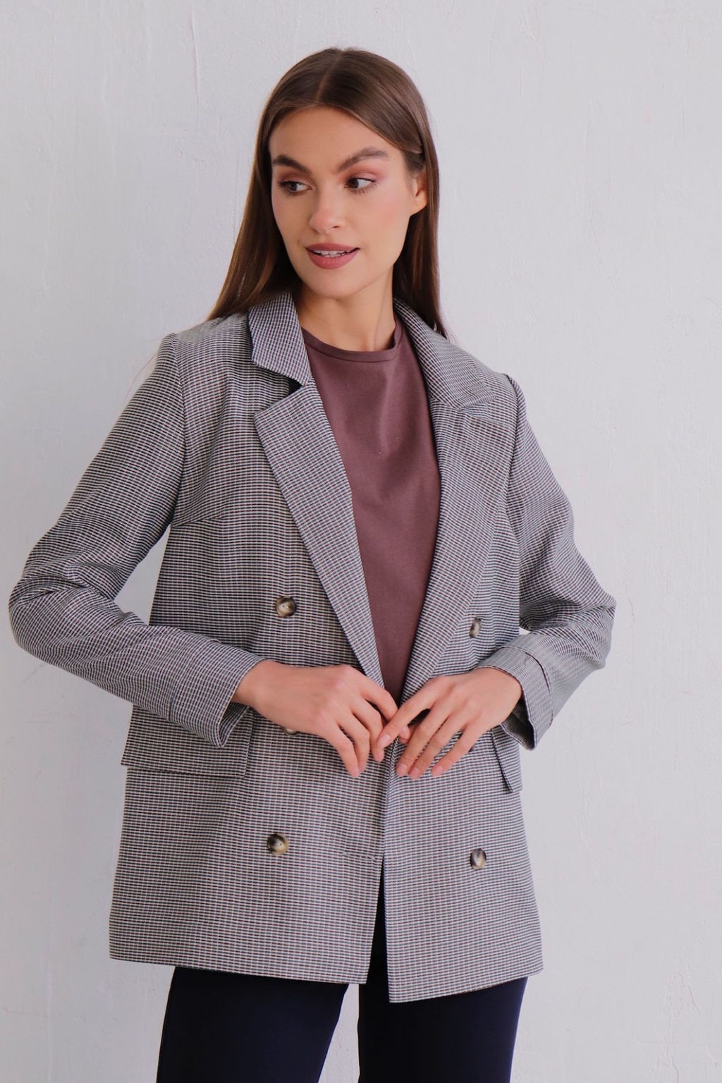 Martichelli Жакет двубортный серый  фото 9