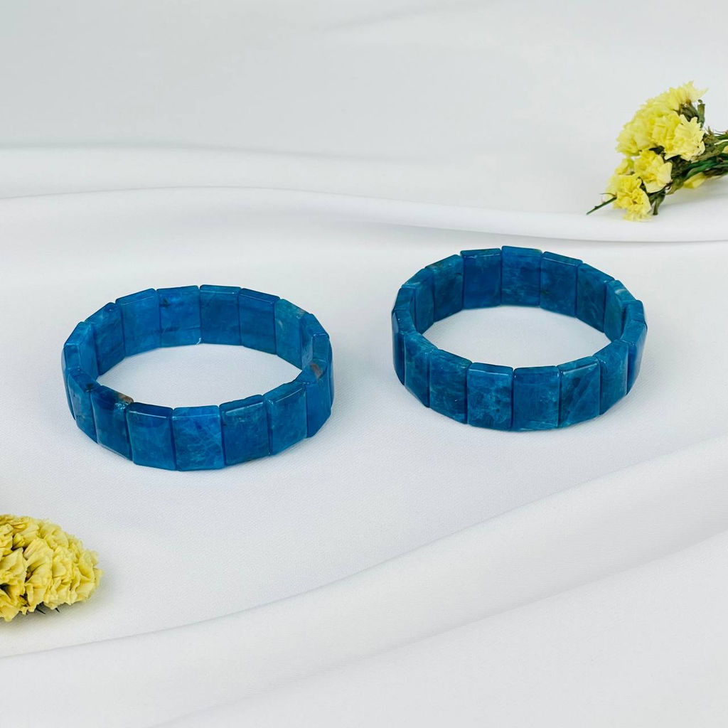 Браслет из Апатита 19,5 см - Радуга самоцветов фото 2