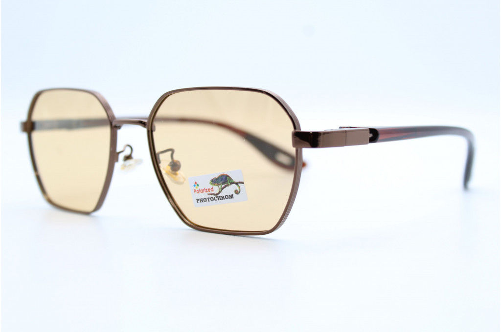 Солнцезащитные очки POMILED (Polarized) (хамелеон,пластик) 08807 52-16-141 С10-52 с мешочком