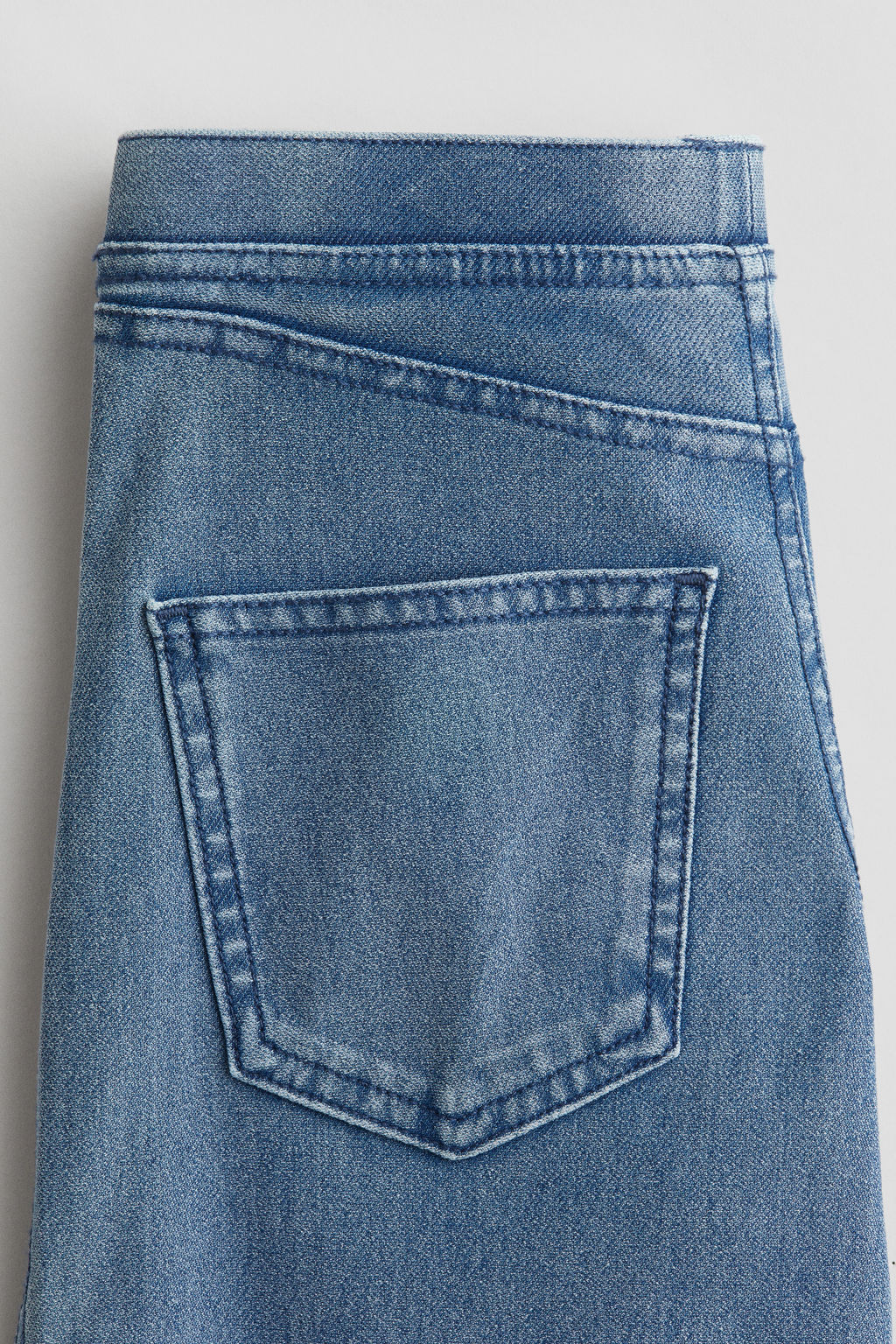 Pantal?n holgado efecto denim - H&m фото 4