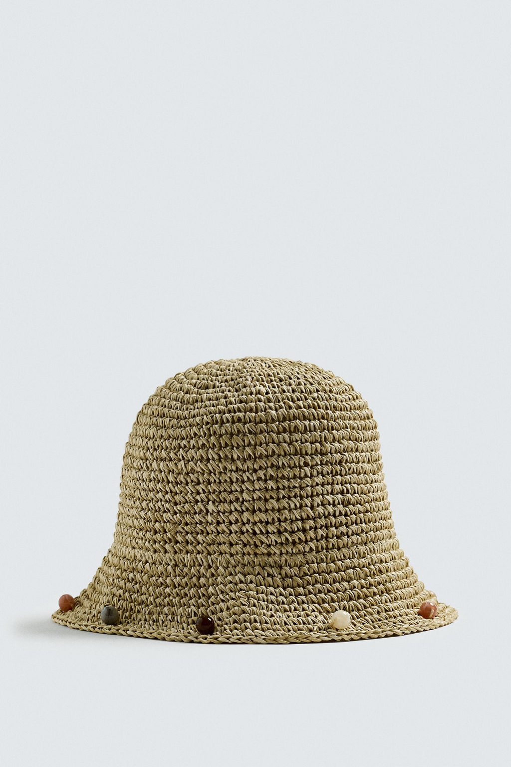 CROCHET BEADED HAT - Zara фото 3