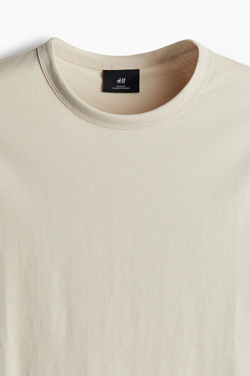 Camiseta de algodon Slim Fit - H&m фото 7