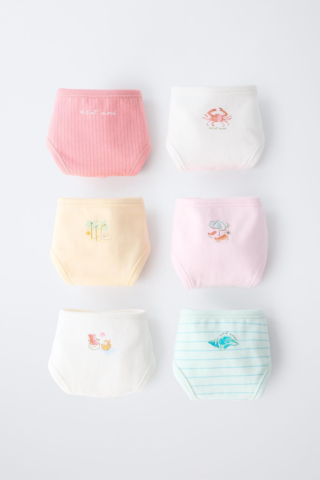 6-14 YEARS/ SIX-PACK OF PRINTED BRIEFS - Zara фото 4