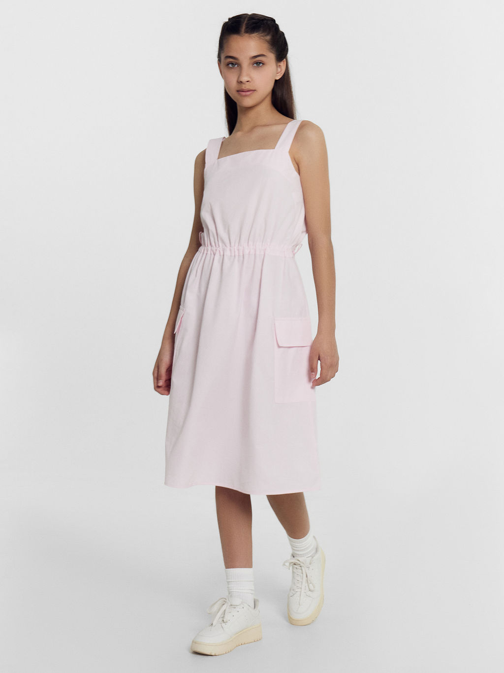 Сарафан для девочек в светло-розовом цвете - Mark formelle фото 4